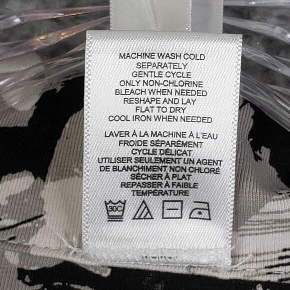 Wynne Layers Popover Shirt Tunic Plus Size 2X LS Shirt Top Blouse Tropical Black - Picture 7 of 12